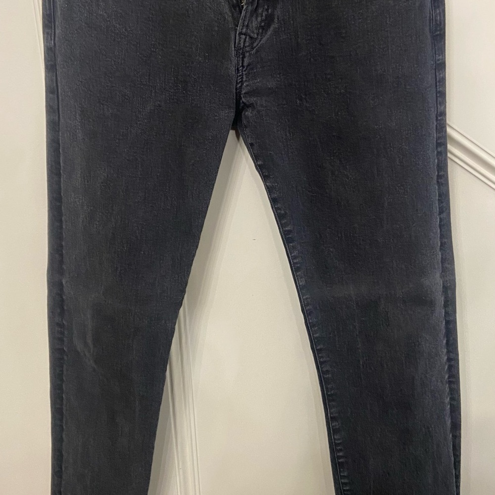 GAP Men's Athletic Taper Black Jeans 30x32
